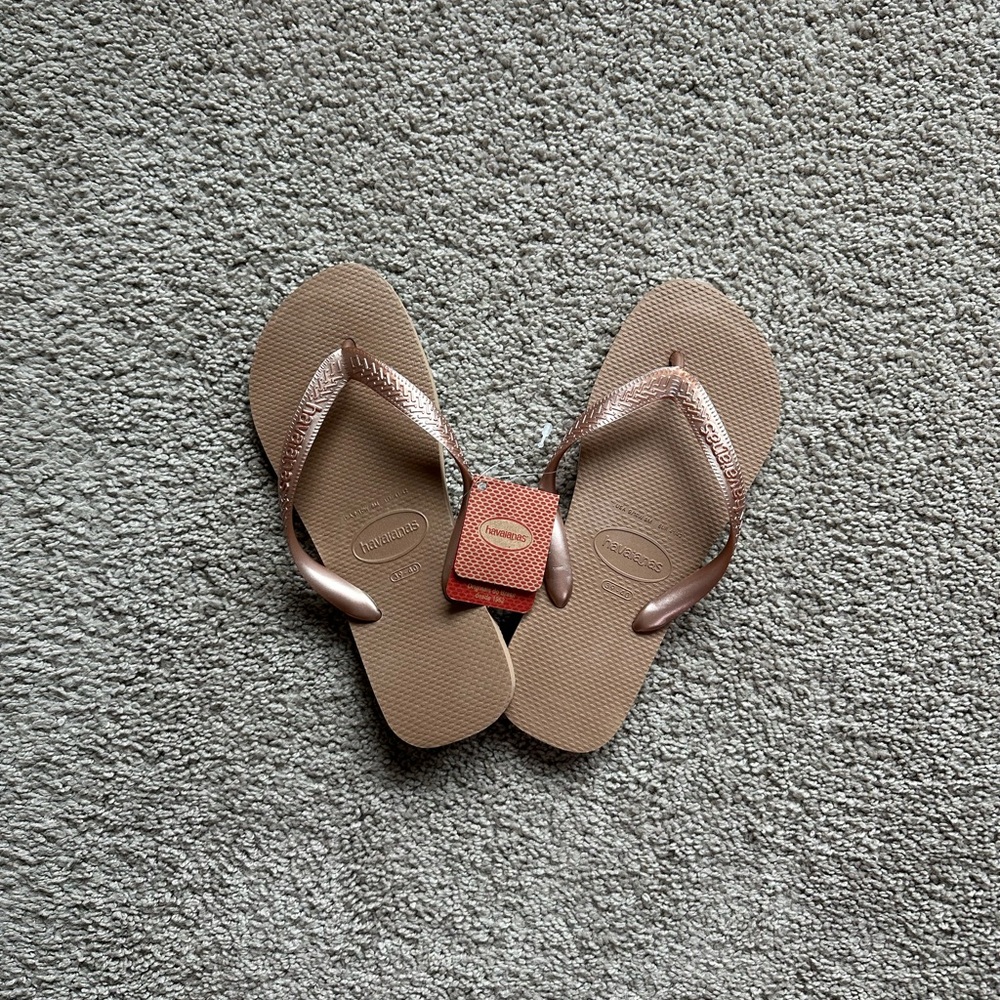 Havaianas Tan Sandals Classic Comfort